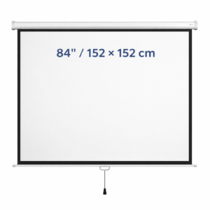 SINOSCREEN M152 Manual Pull-Down Projection Screen (152 × 152 cm)