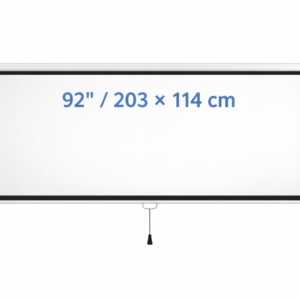 SINOSCREEN M203X114S Manual Pull-Down Projection Screen (203 × 114 cm, 16:9)